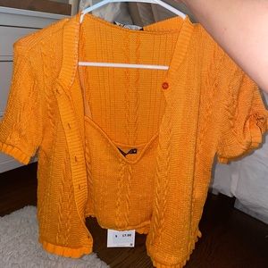 Zara Crochet Top Set